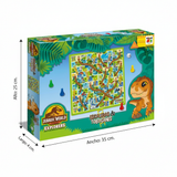 Juego de Mesa Escalera y Toboganes - Jurassic - Toyng Chile