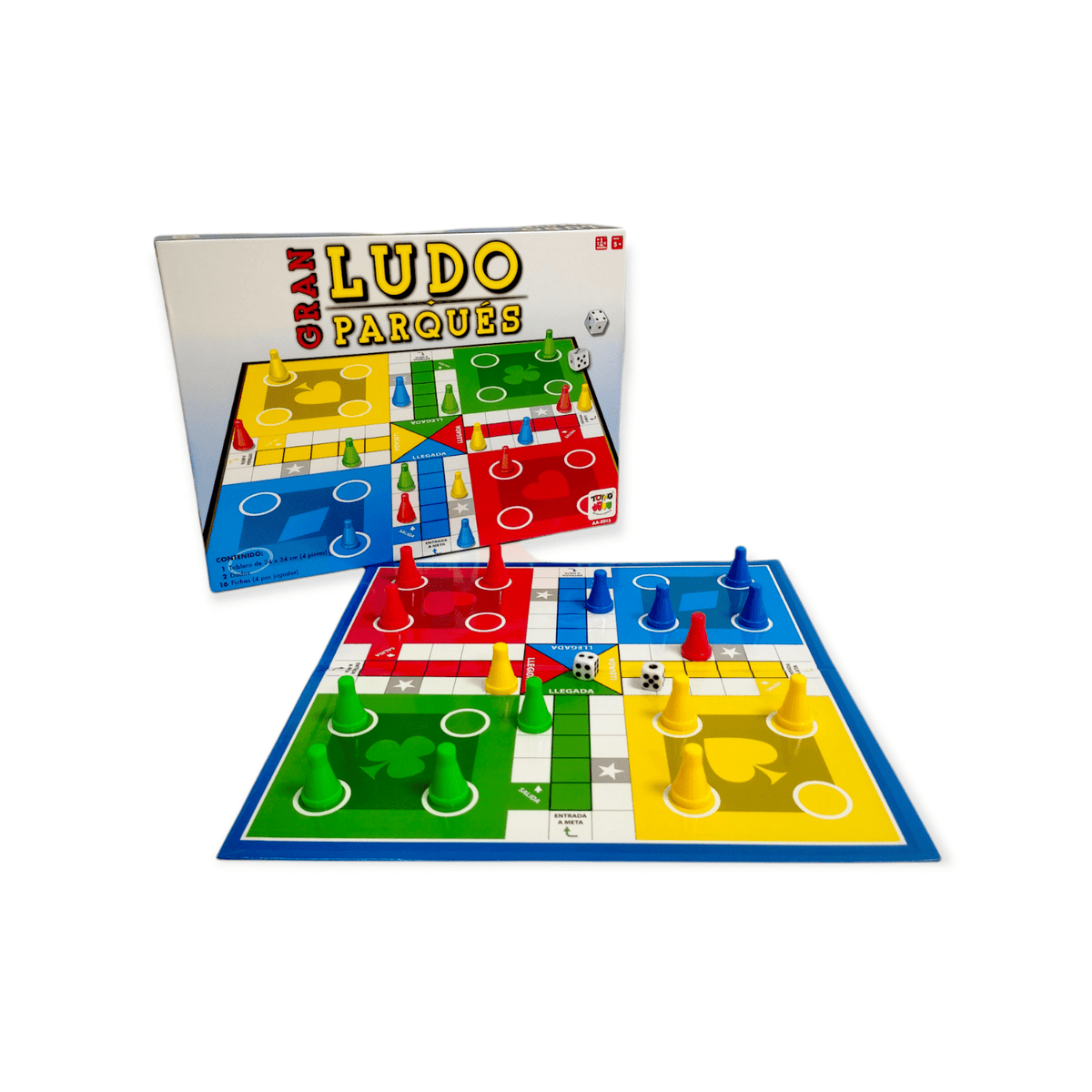 Juego de Mesa Gran Ludo Parques - Toyng - Toyng Chile
