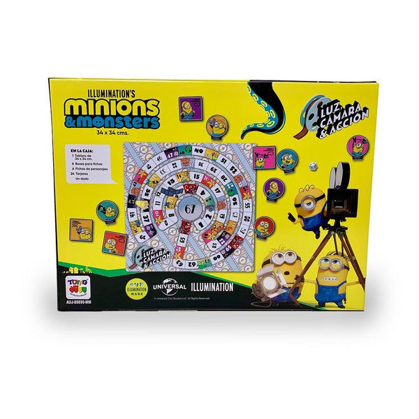 Juego de Mesa Luz, Camara & Acción - Minions - Toyng Chile