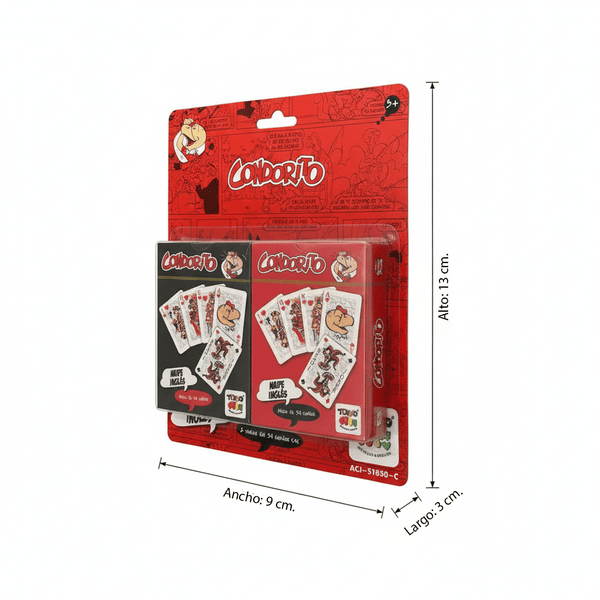 Juego de Mesa Naipes Condorito - Condorito - Toyng Chile