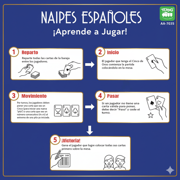 Juego de Mesa Naipes Español - Toyng - Toyng Chile