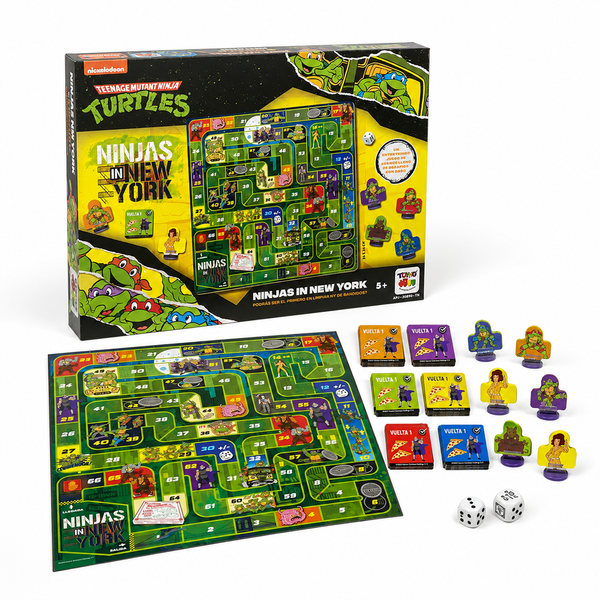Juego de Mesa Ninjas In New York - Tortugas Ninjas - Toyng Chile