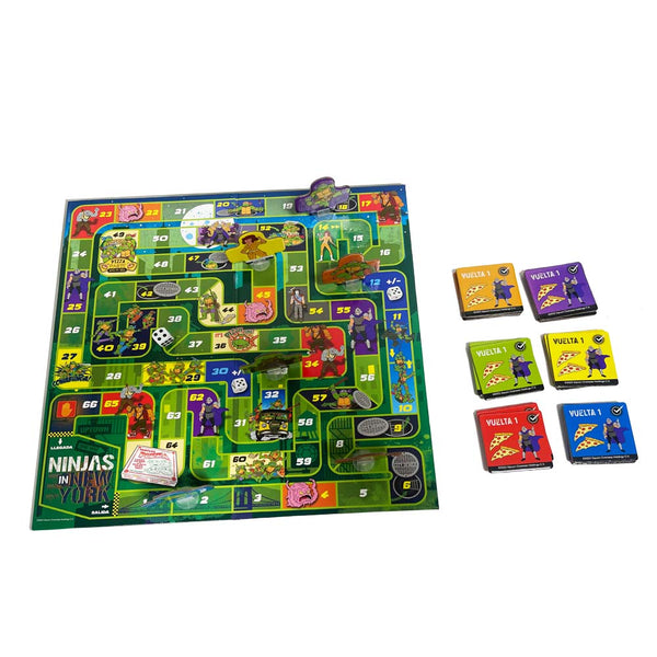 Juego de Mesa Ninjas In New York - Tortugas Ninjas - Toyng Chile