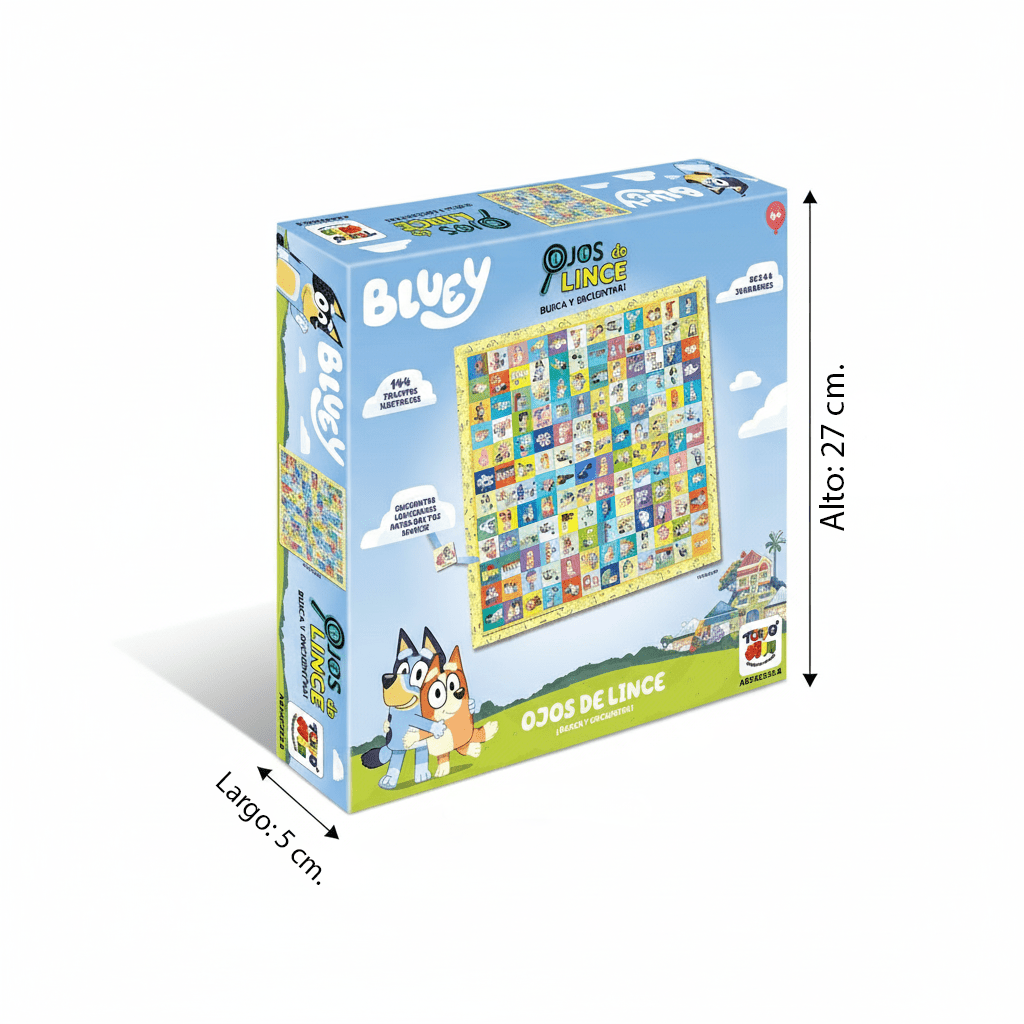 Juego de Mesa Ojos De Lince - Bluey - Toyng Chile