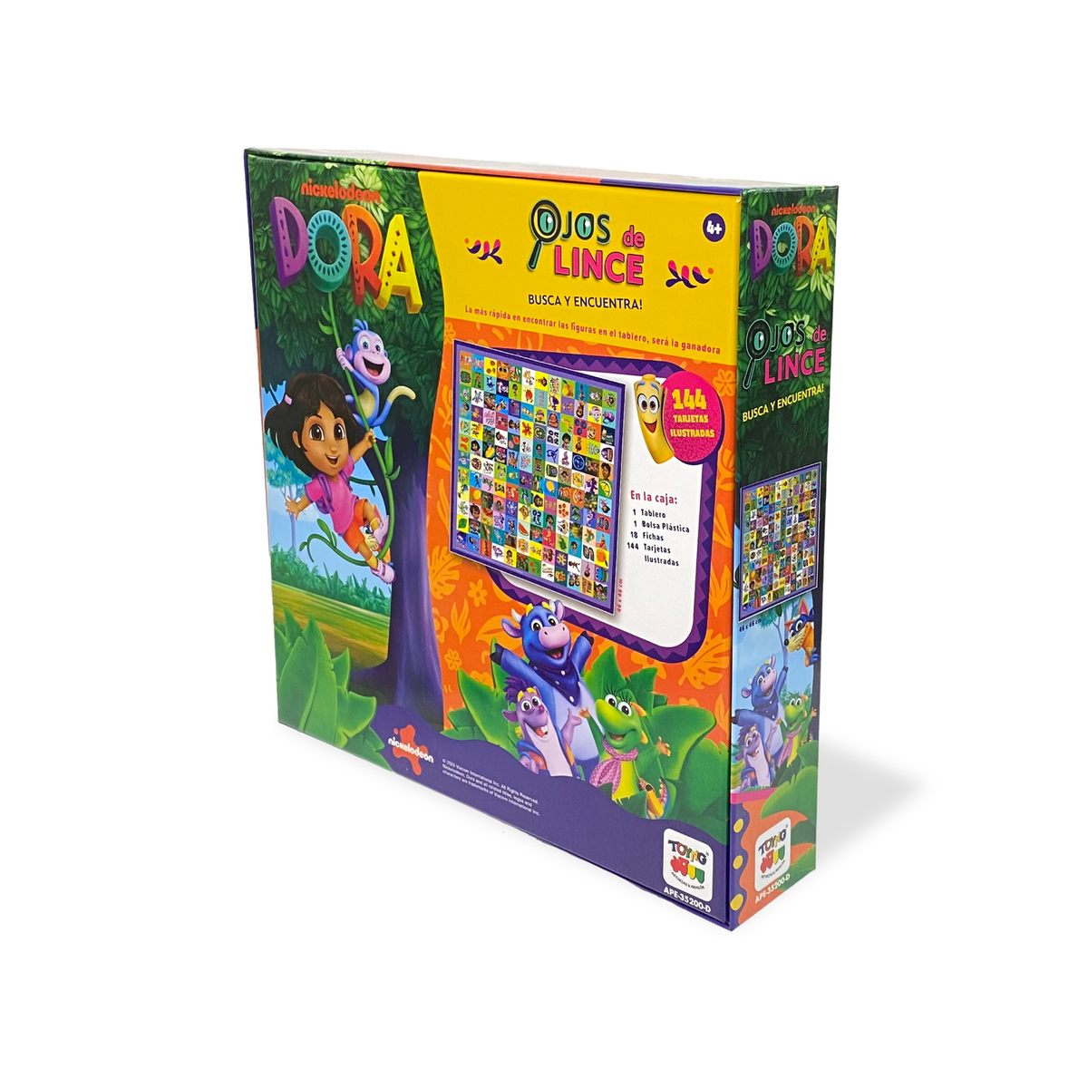 Juego de Mesa Ojos De Lince - Dora La Exploradora - Toyng Chile