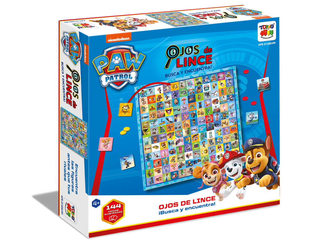 Juego de Mesa Ojos De Lince - Paw Patrol - Toyng Chile