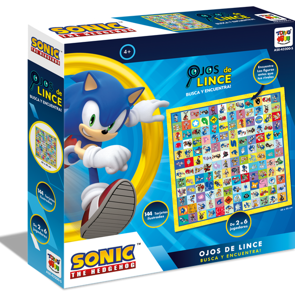 Juego de Mesa Ojos De Lince - Sonic - Toyng Chile