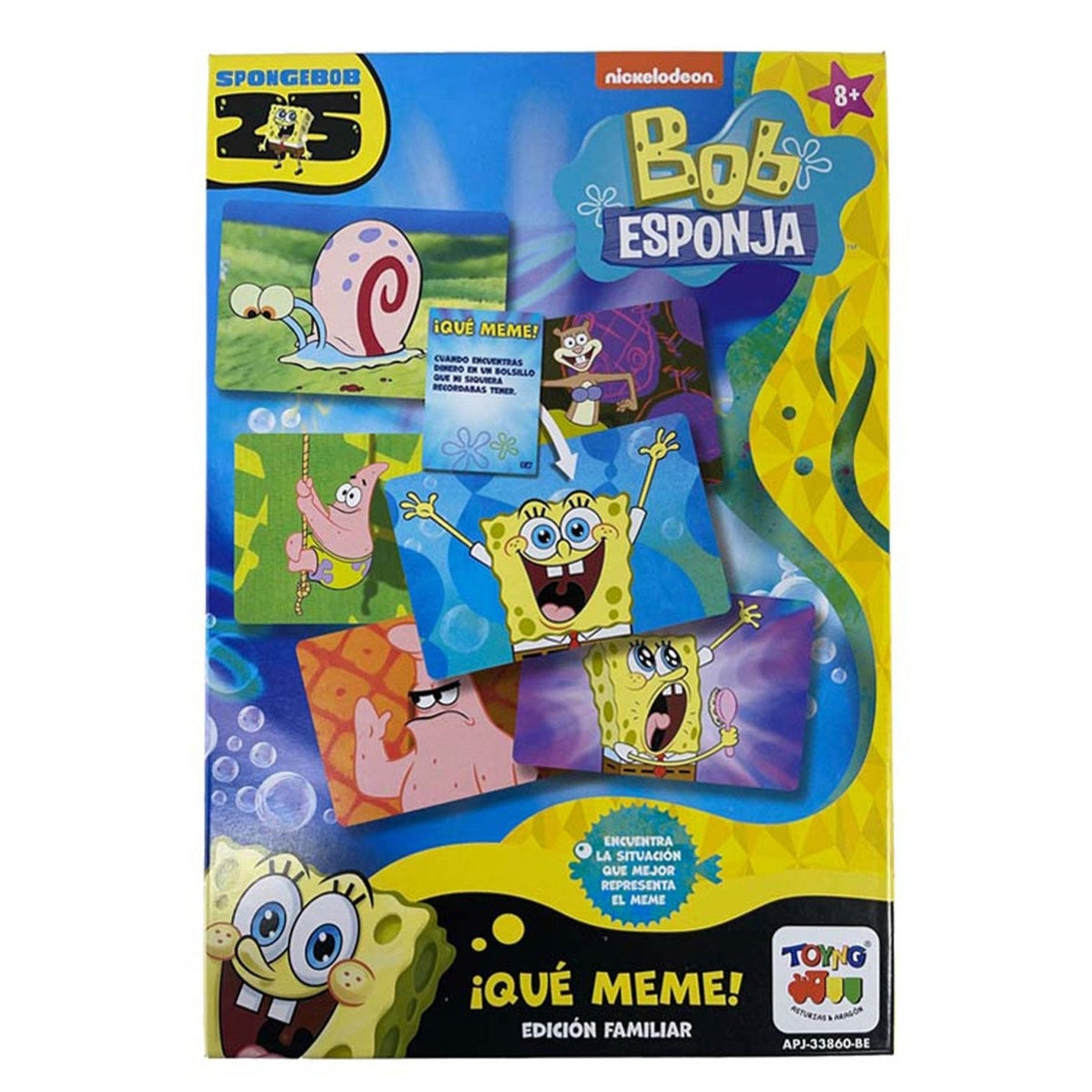 Juego de Mesa Que Meme - Bob Esponja - Toyng Chile