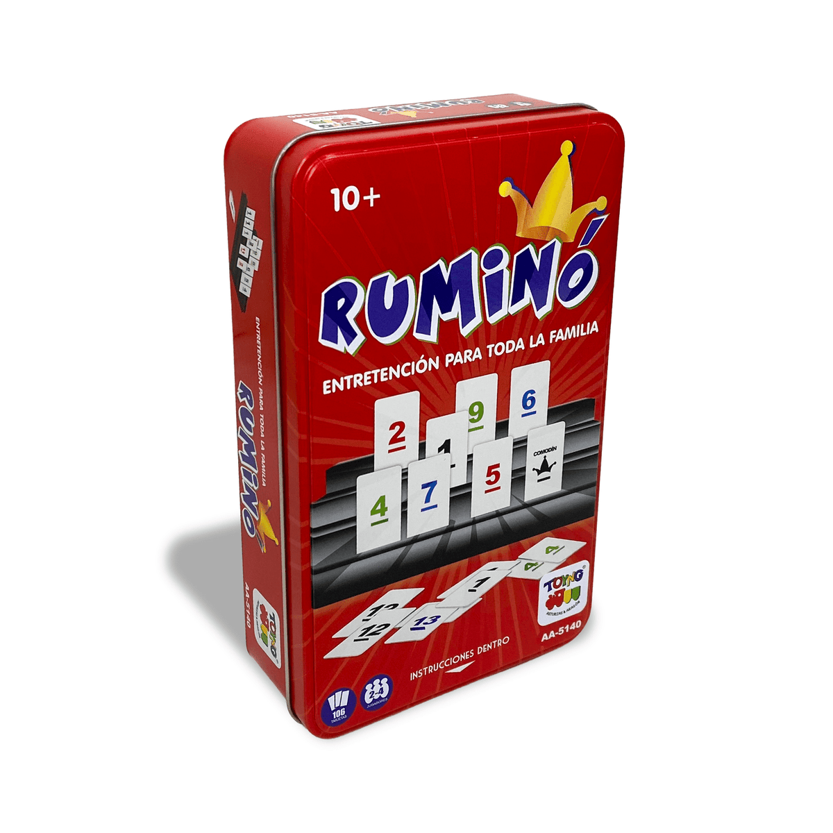 Juego de Mesa Rumino Caja Metalica - Toyng - Toyng Chile