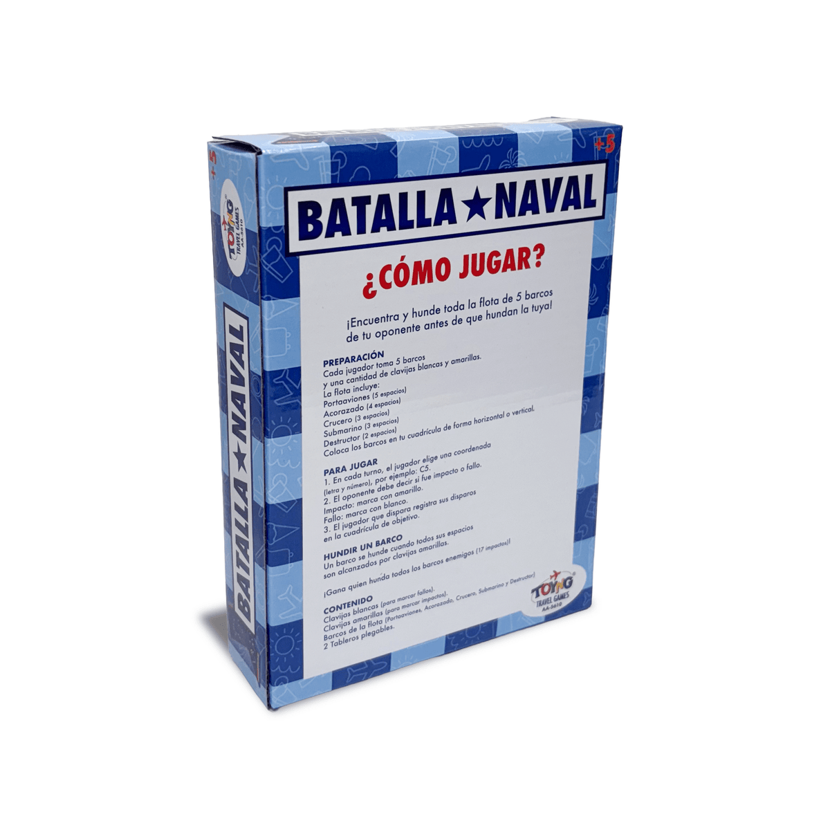 Juego de Mesa Travel Game Batalla Naval – Toyng - Toyng Chile