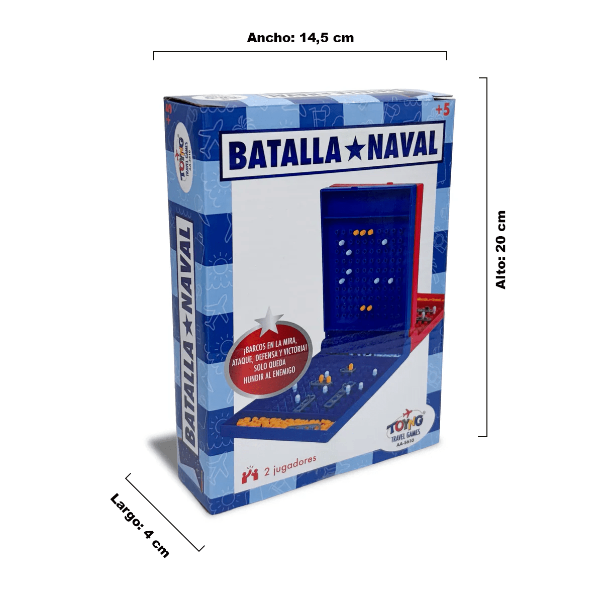 Juego de Mesa Travel Game Batalla Naval – Toyng - Toyng Chile