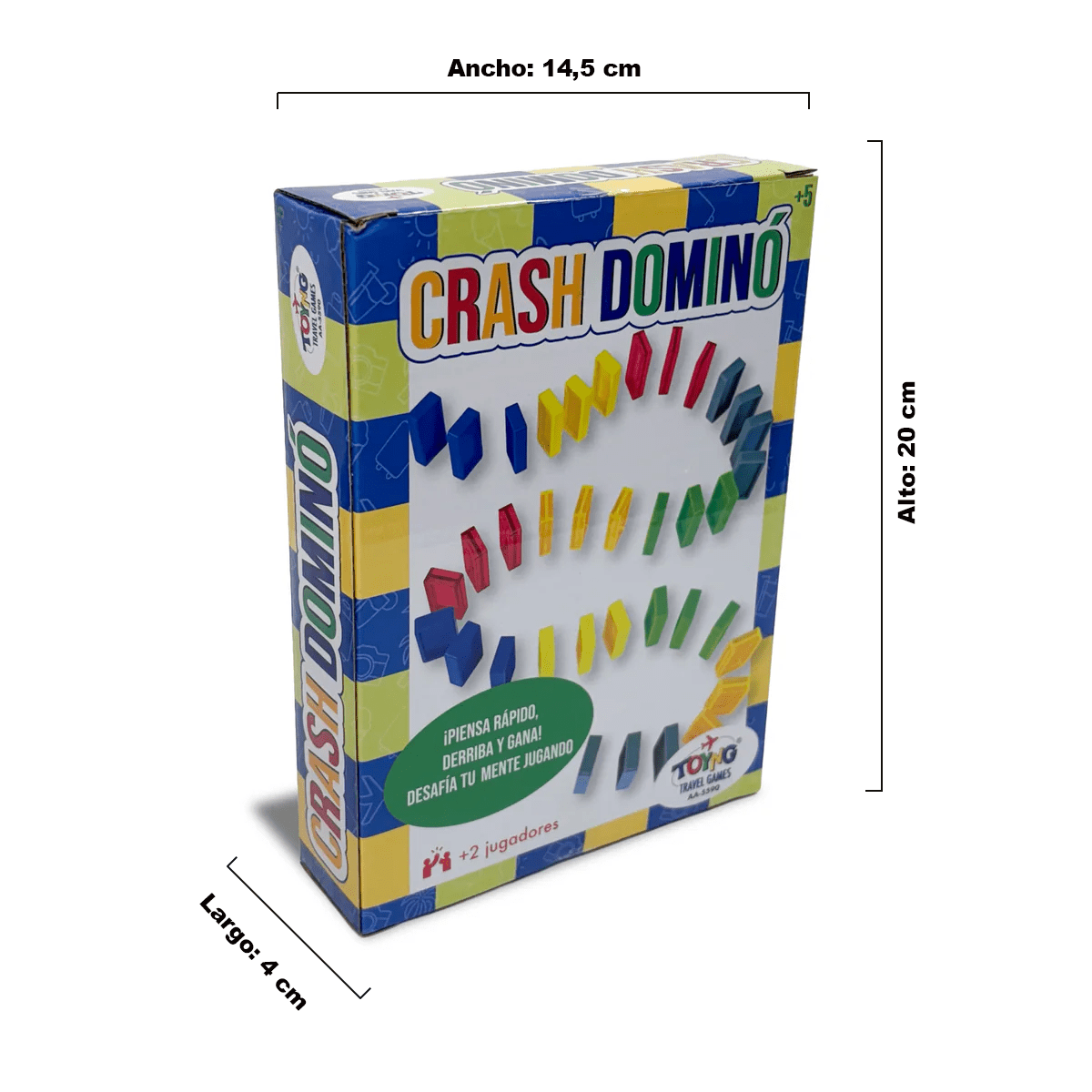 Juego de Mesa Travel Game Crush Domino – Toyng - Toyng Chile
