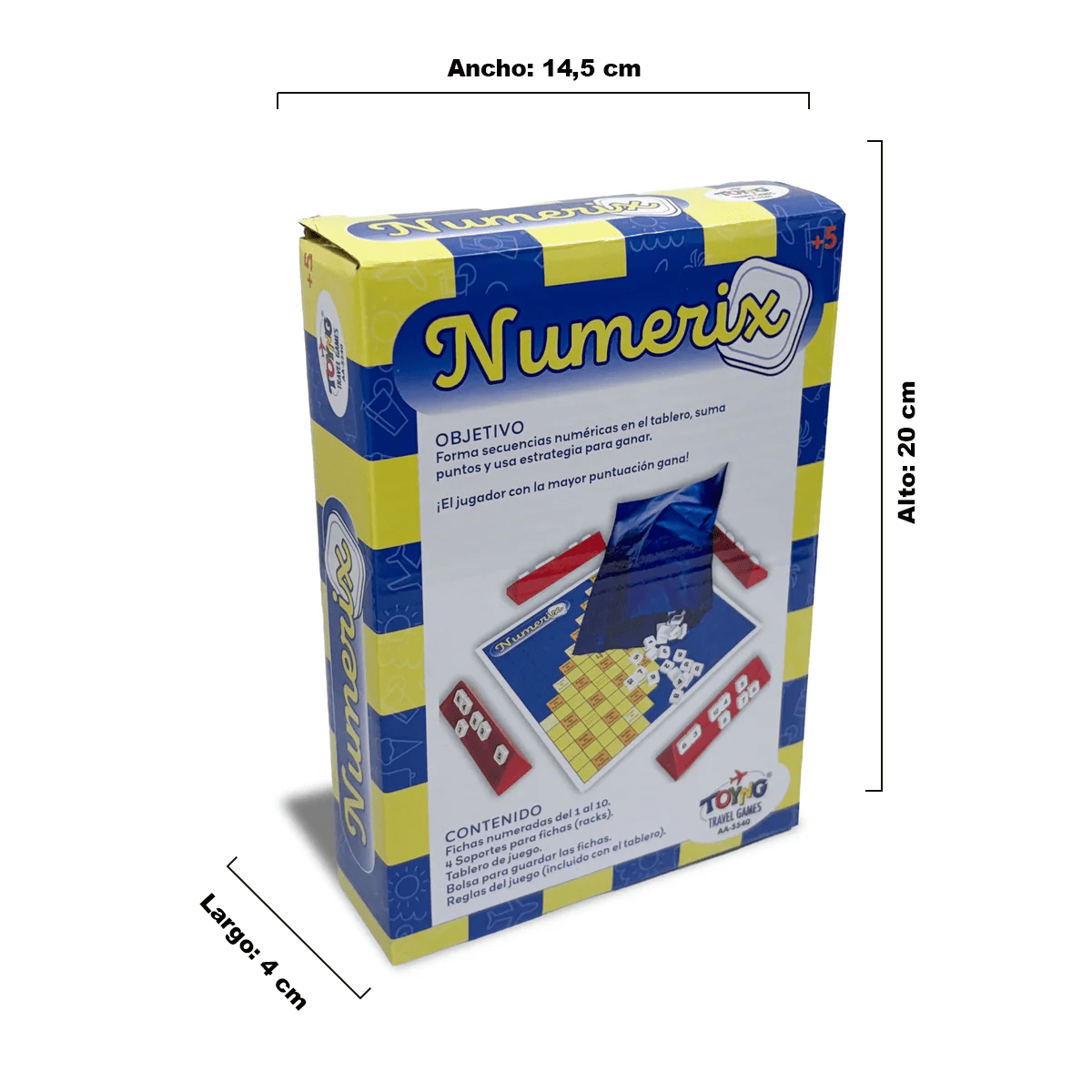 Juego de Mesa Travel Game Numerix – Toyng - Toyng Chile