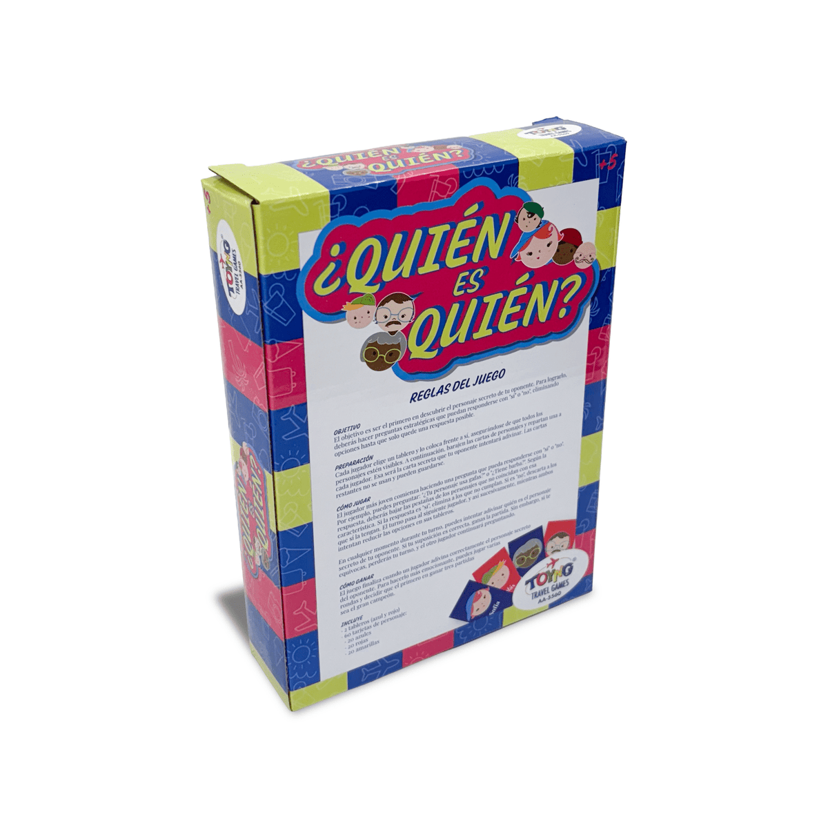 Juego de Mesa Travel Game ¿Quién es Quién? – Toyng - Toyng Chile