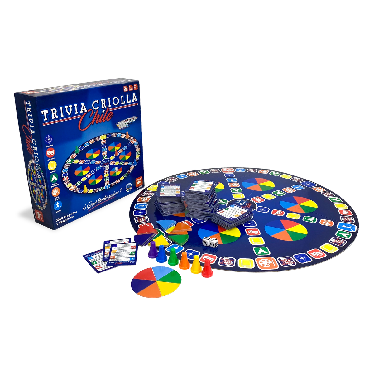 Juego de Mesa Trivia Criolla de Chile - Toyng - Toyng Chile