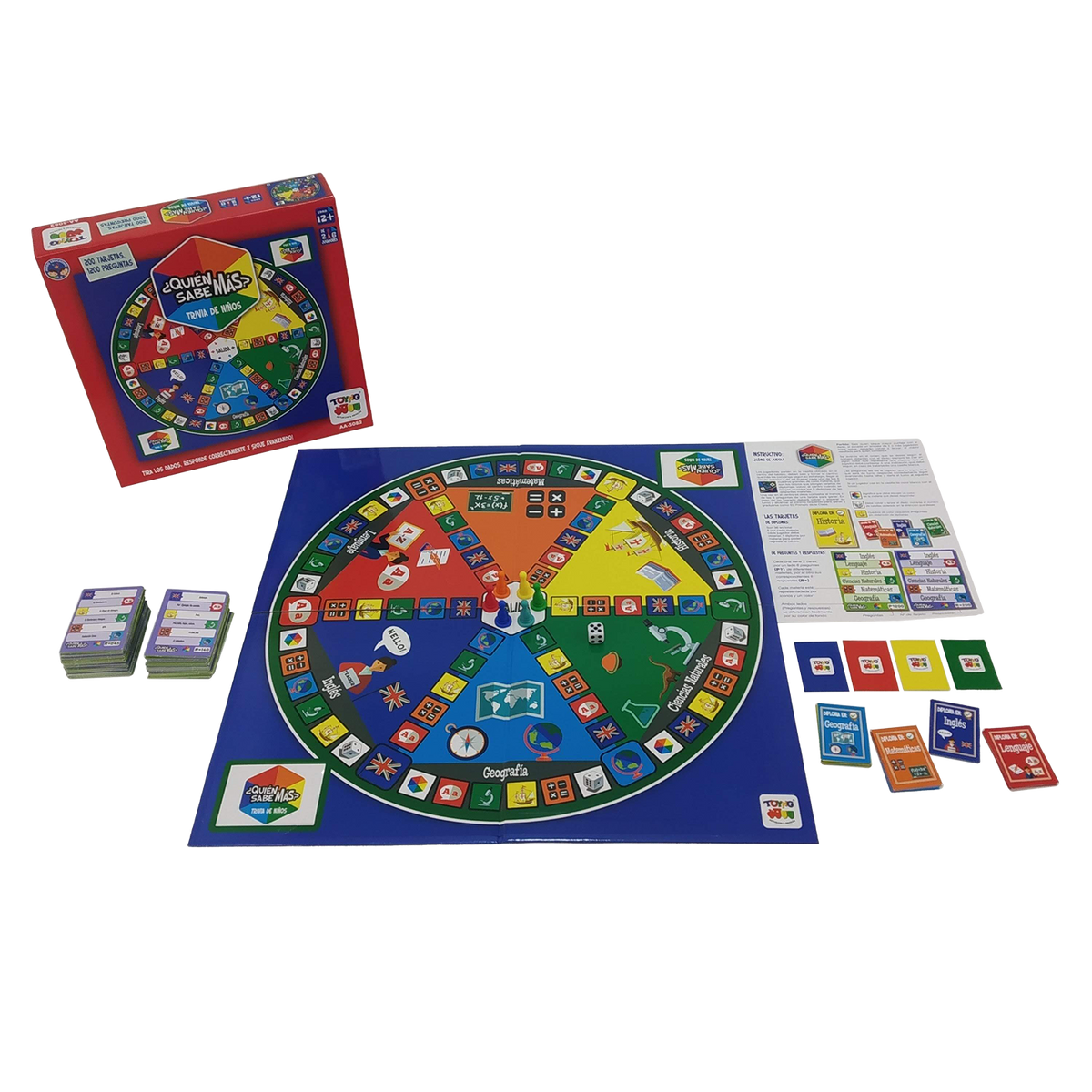 Juego de Mesa Trivia Quien Sabe Mas - Toyng - Toyng Chile