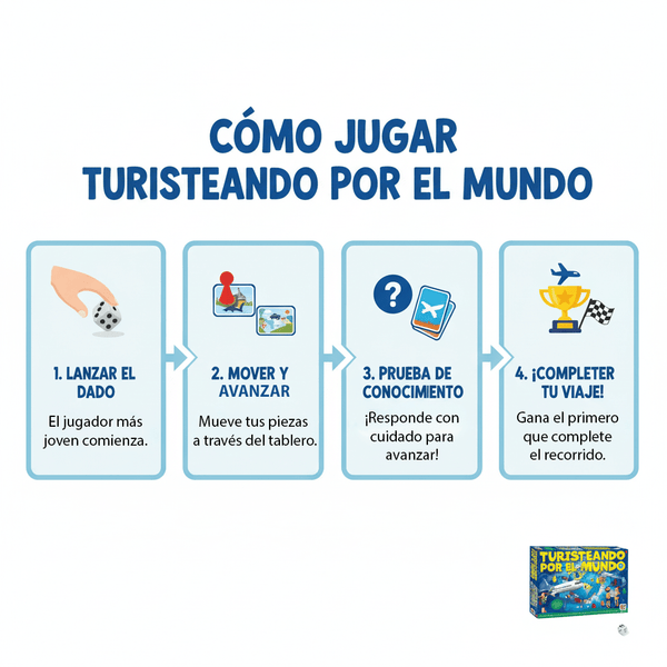 Juego de Mesa Turisteando Mundo - Toyng - Toyng Chile