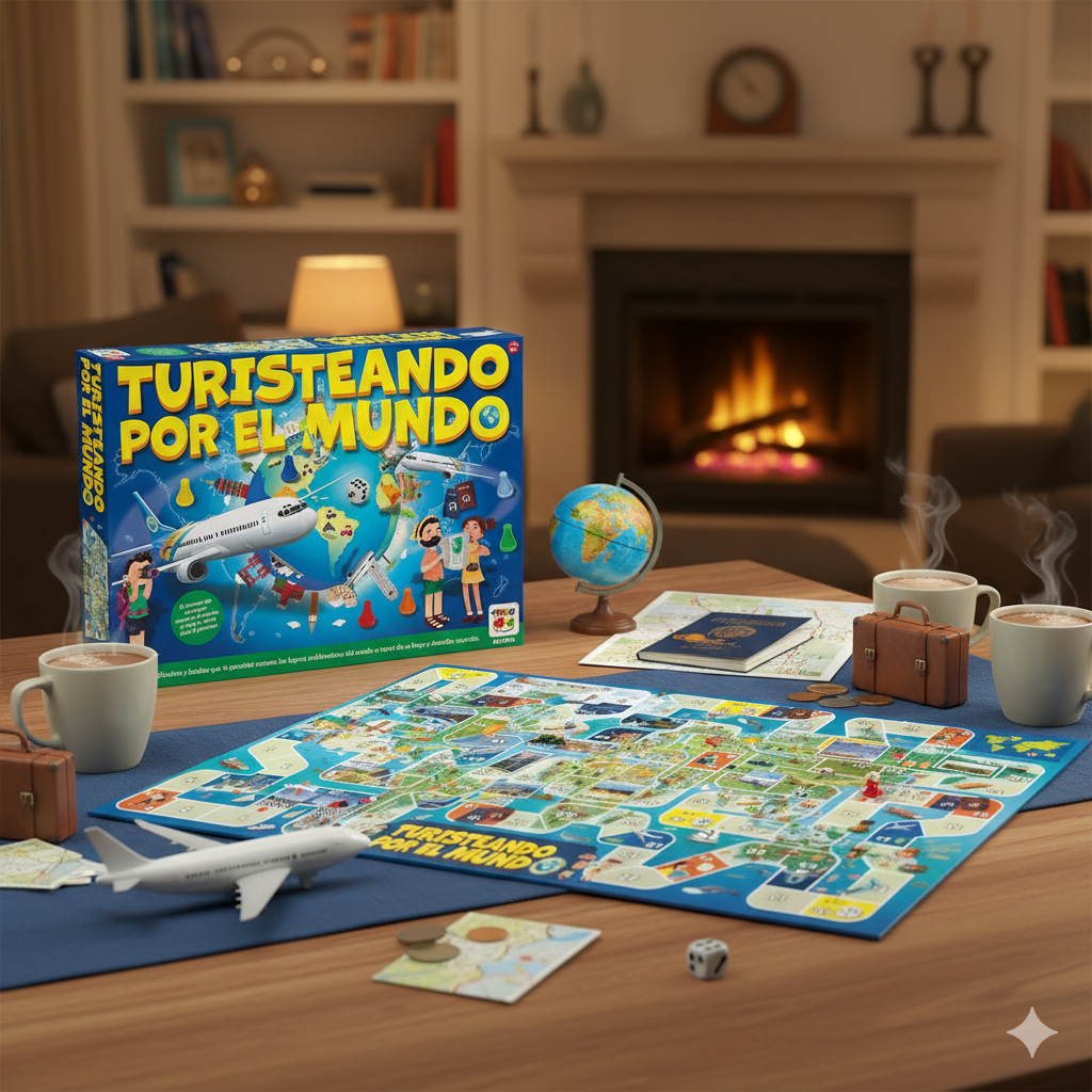 Juego de Mesa Turisteando Mundo - Toyng - Toyng Chile