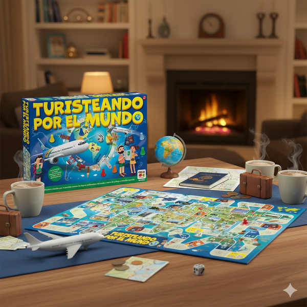 Juego de Mesa Turisteando Mundo - Toyng - Toyng Chile