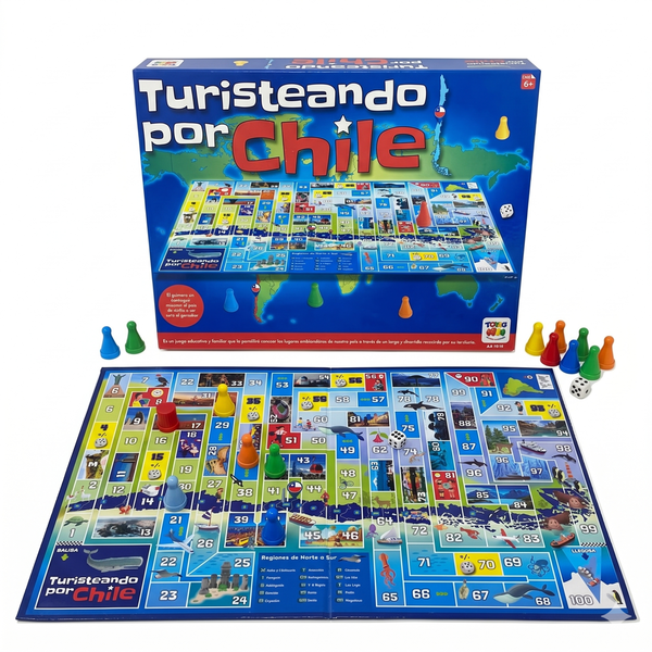 Juego de Mesa Turisteando por Chile - Toyng - Toyng Chile