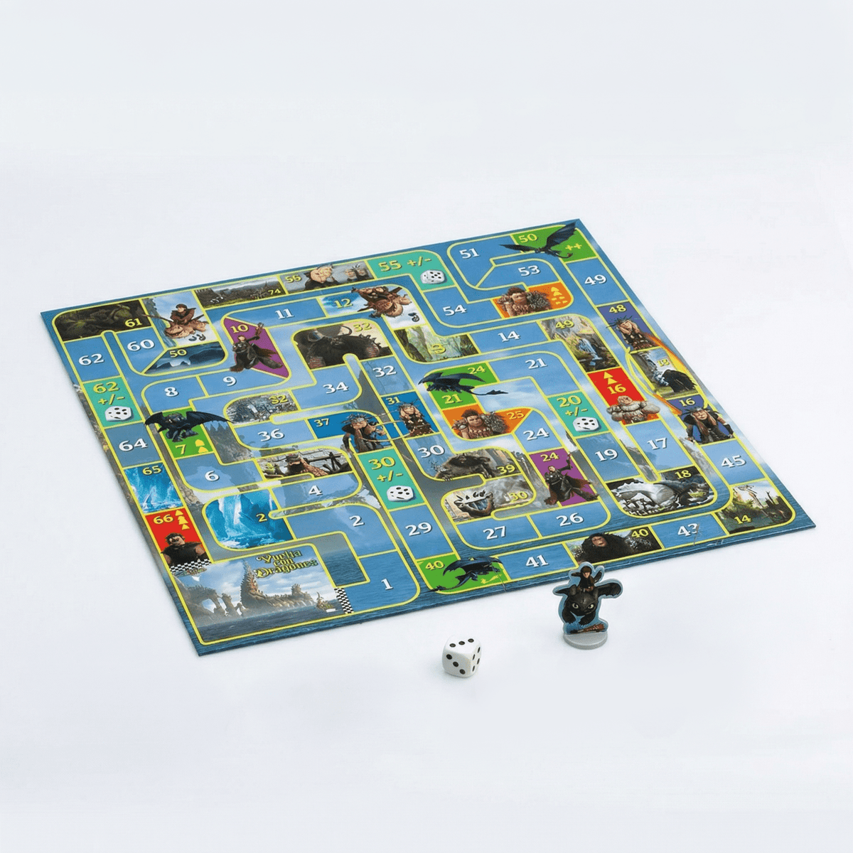Juego de Mesa Vuelta Con Dragones - Cómo Entrenar Dragón - Toyng Chile