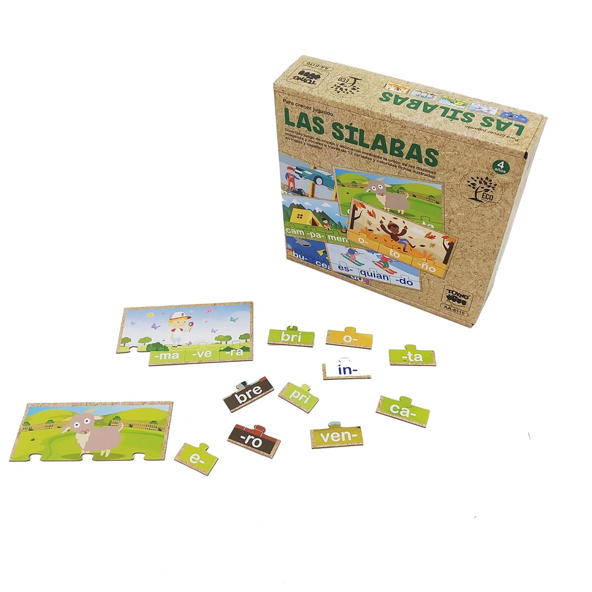 Juego Educativo Ecológico Silabas - Toyng - Toyng Chile