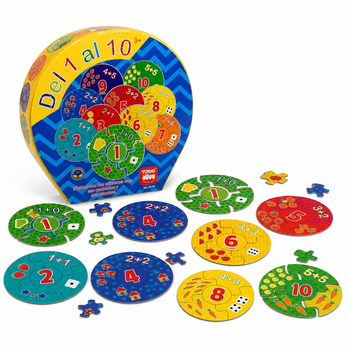Juego Educativo Educativo Del 1 Al 10 - Toyng - Toyng Chile
