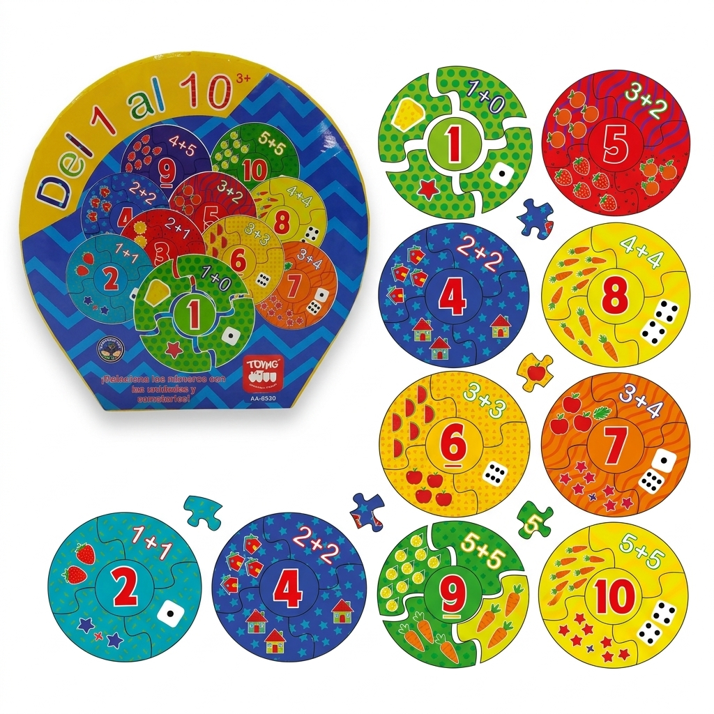 Juego Educativo Educativo Del 1 Al 10 - Toyng - Toyng Chile