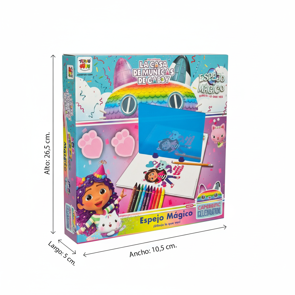 Juego Educativo Espejo Mágico - Gabby - Toyng Chile