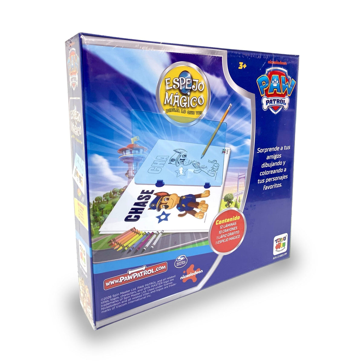 Juego Educativo Espejo Mágico para Dibujar - Paw Patrol - Toyng Chile