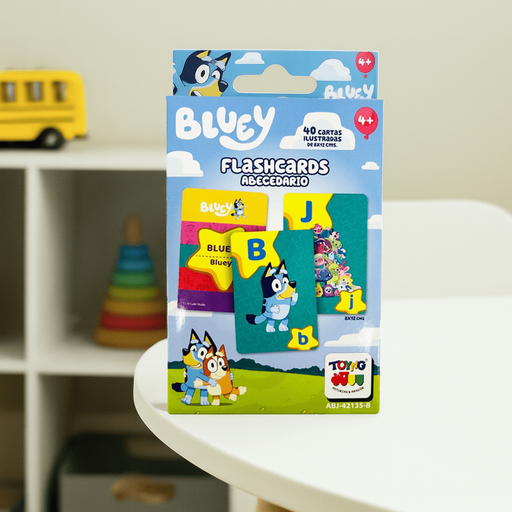 Juego Educativo Flash Cards Abecedario - Bluey - Toyng Chile