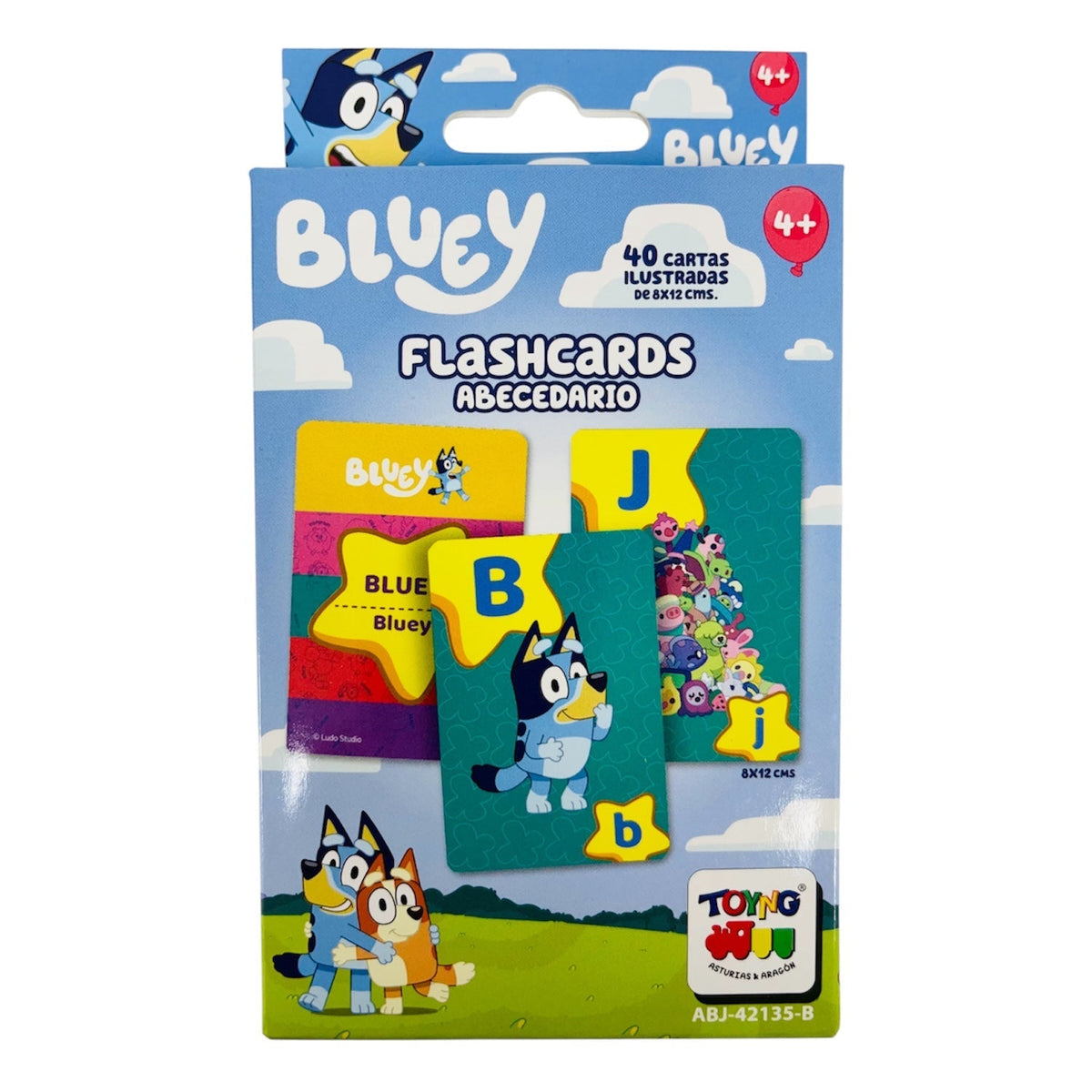 Juego Educativo Flash Cards Abecedario - Bluey - Toyng Chile