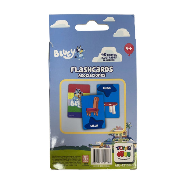 Juego Educativo Flash Cards Asociaciones - Bluey - Toyng Chile