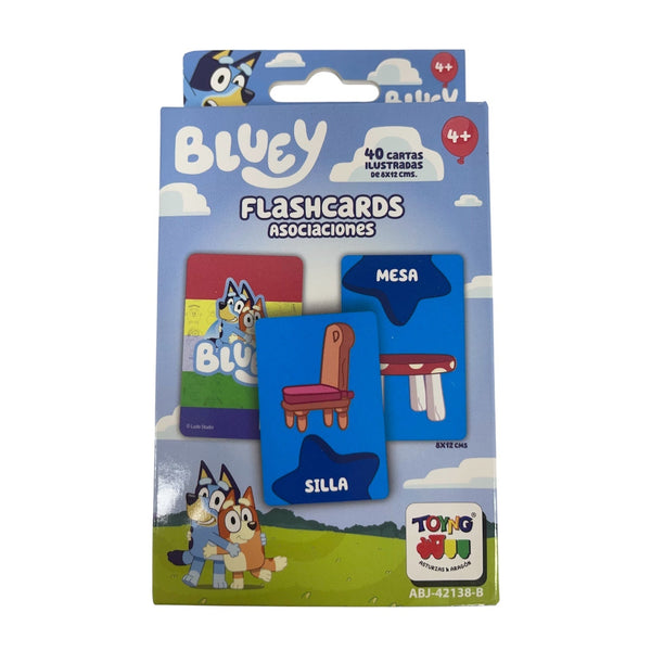 Juego Educativo Flash Cards Asociaciones - Bluey - Toyng Chile