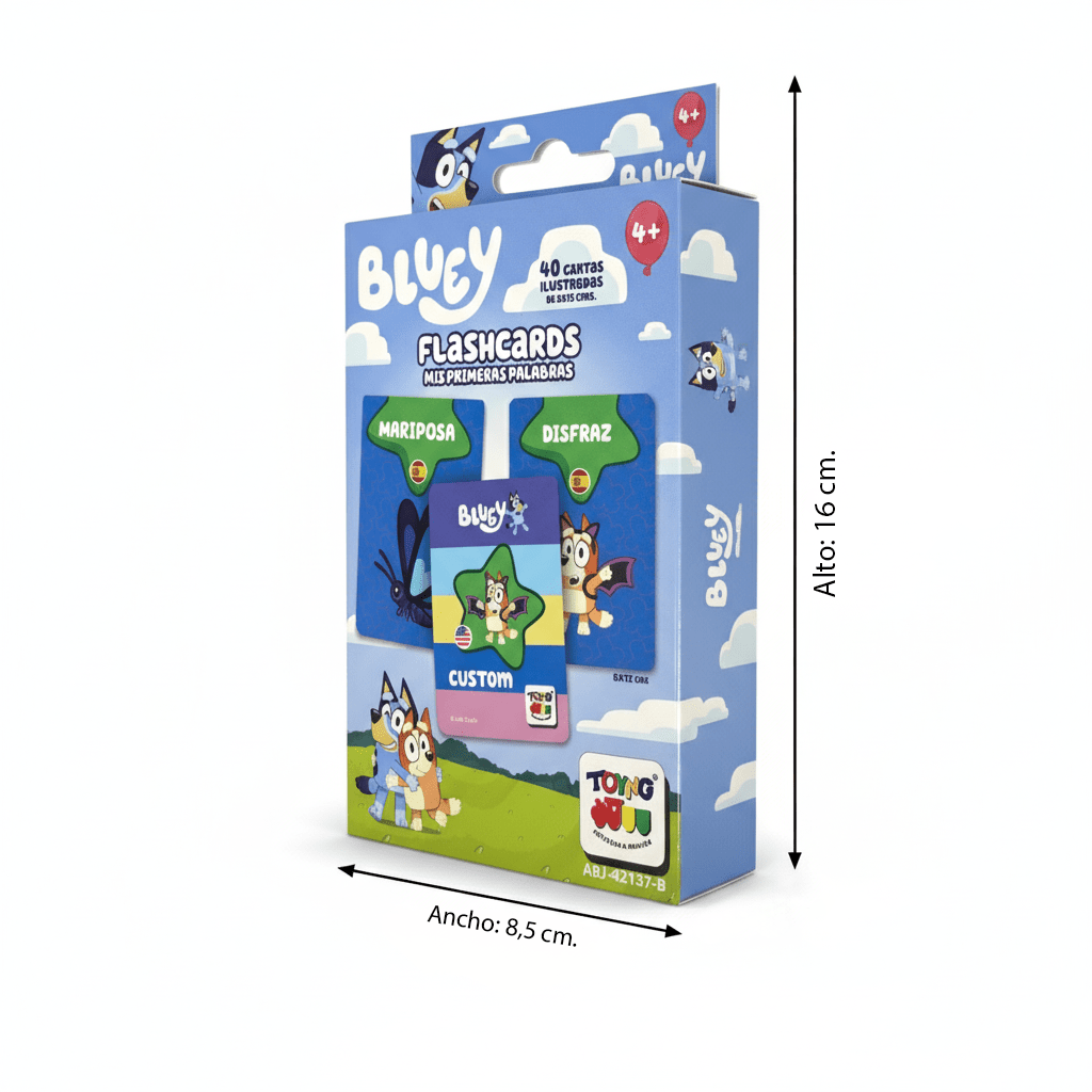 Juego Educativo Flash Cards Mis Primeras Palabras - Bluey - Toyng Chile