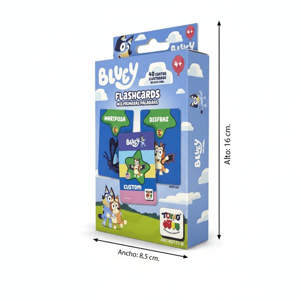 Juego Educativo Flash Cards Mis Primeras Palabras - Bluey - Toyng Chile