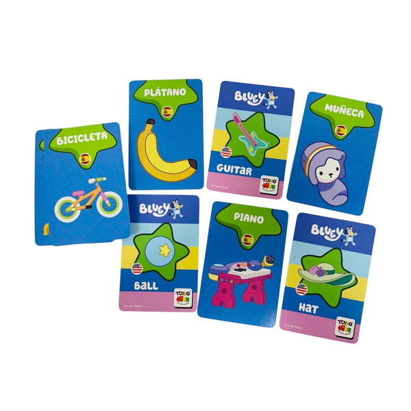 Juego Educativo Flash Cards Mis Primeras Palabras - Bluey - Toyng Chile