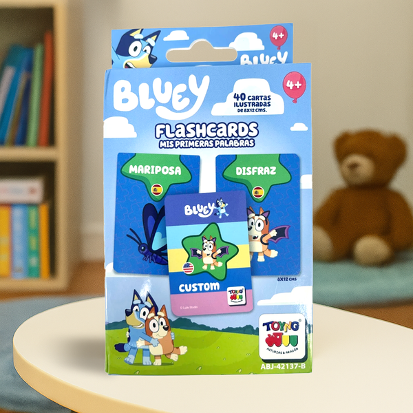 Juego Educativo Flash Cards Mis Primeras Palabras - Bluey - Toyng Chile