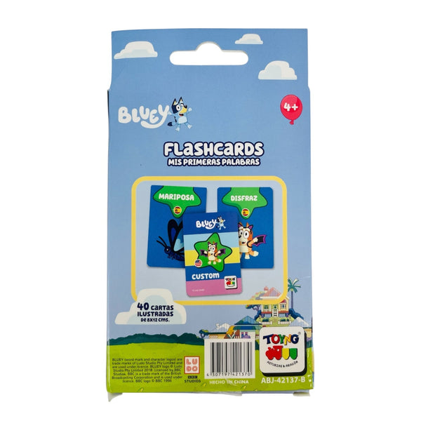 Juego Educativo Flash Cards Mis Primeras Palabras - Bluey - Toyng Chile