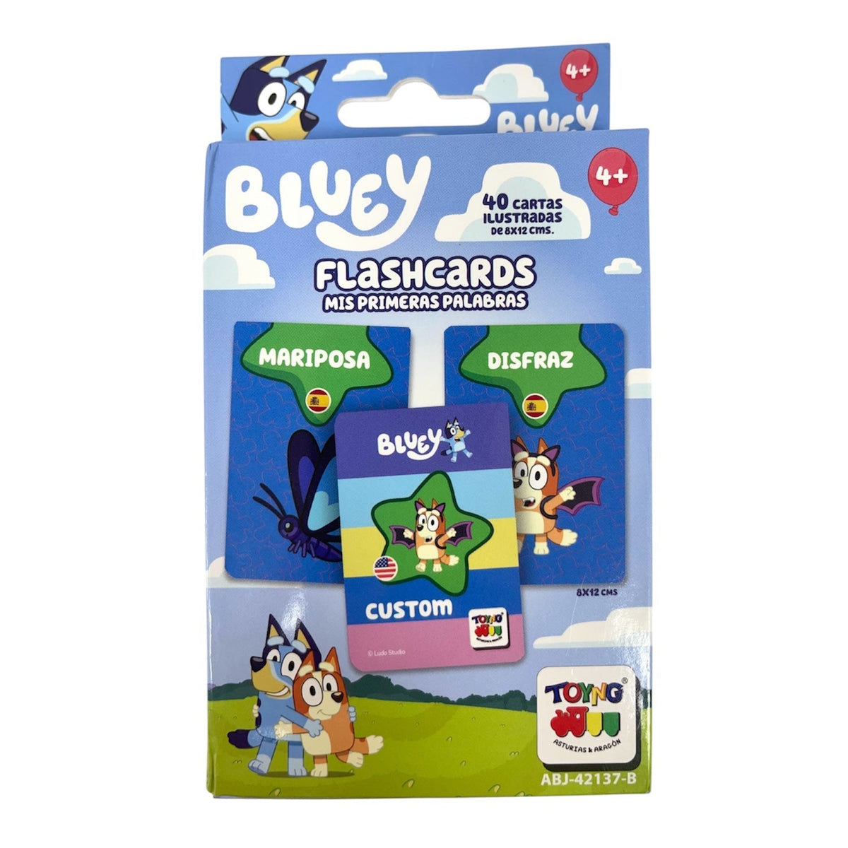Juego Educativo Flash Cards Mis Primeras Palabras - Bluey - Toyng Chile