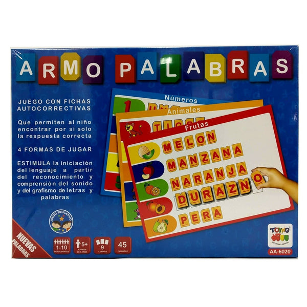Juego Educativo Juego Armo Palabras - Toyng - Toyng - Toyng Chile
