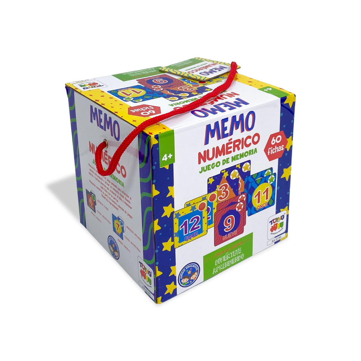 Juego Educativo Memorice Números - Toyng - Toyng Chile