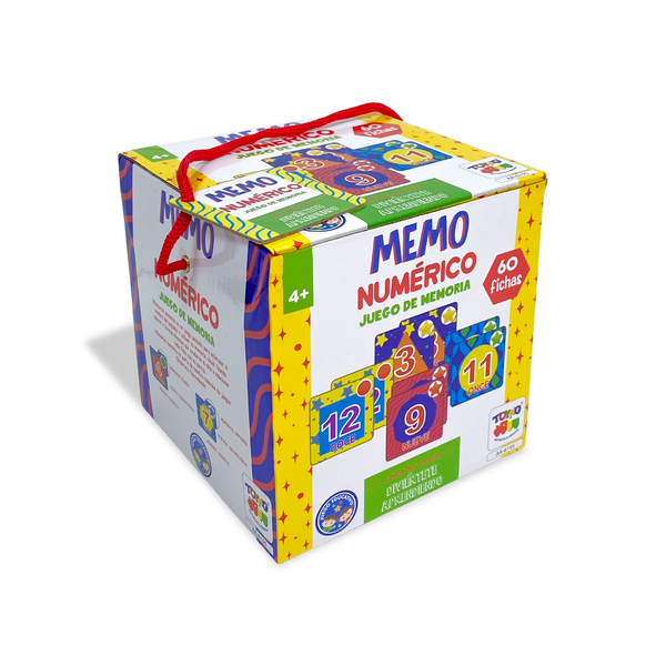 Juego Educativo Memorice Números - Toyng - Toyng Chile