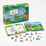 Juego Educativo Pizarra 2 En 1 - Jurassic - Toyng Chile