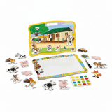 Juego Educativo Pizarra 2 En 1 - Zenon - Toyng Chile
