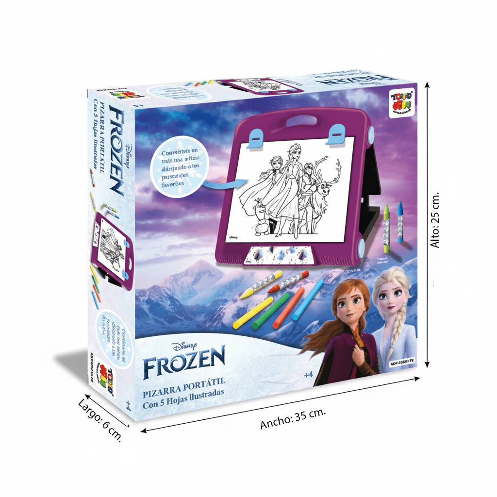 Juego Educativo Pizarra Portatil - Frozen - Toyng Chile