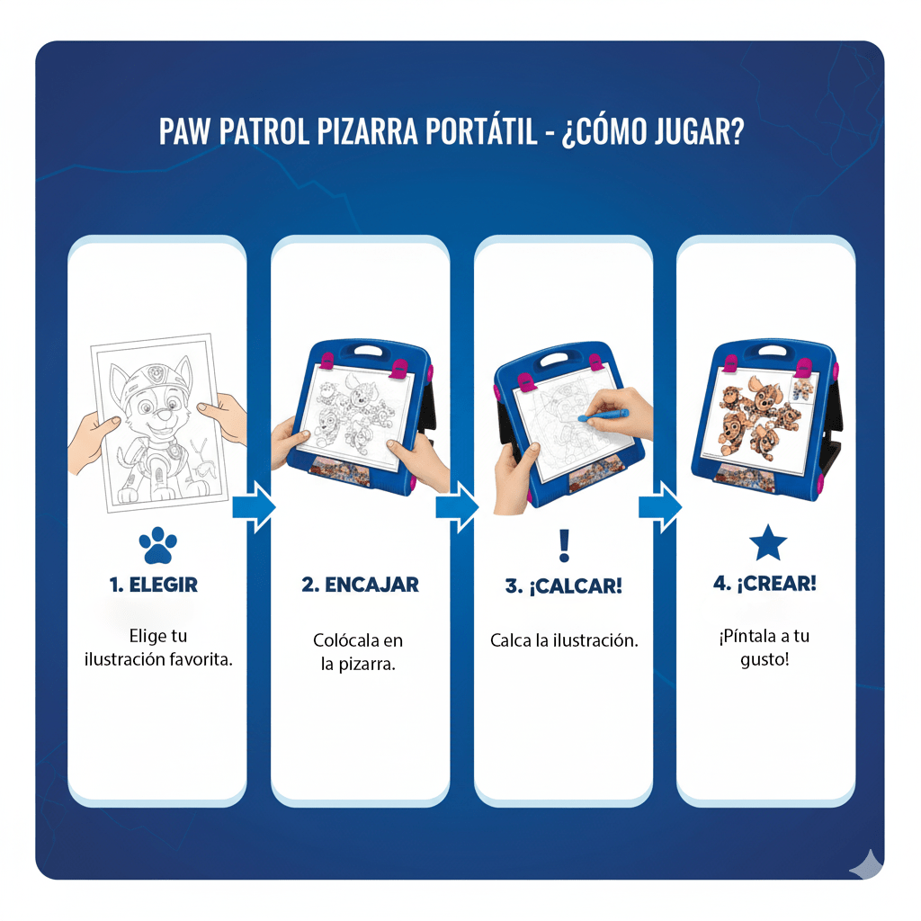 Juego Educativo Pizarra Portatil - Paw Patrol - Toyng Chile