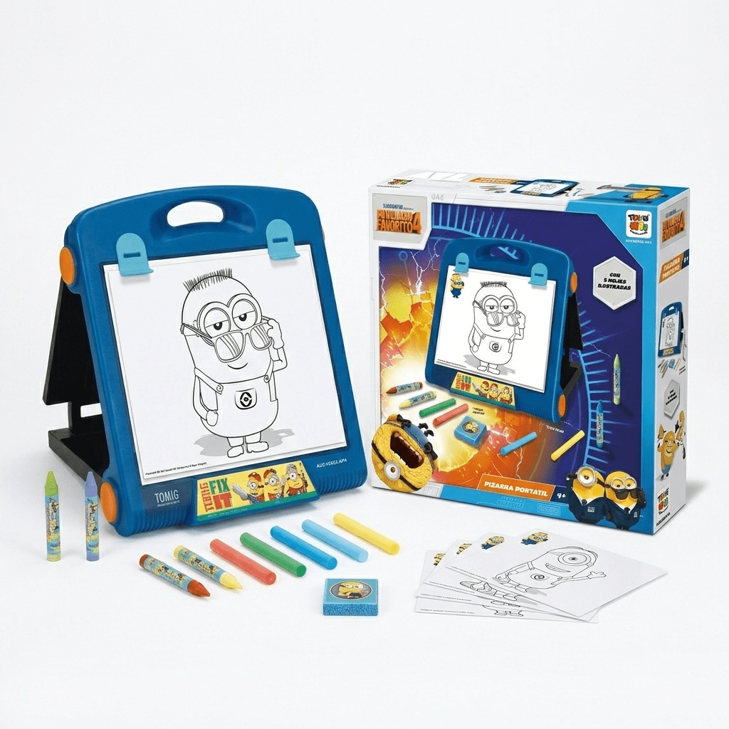 Juego Educativo Pizarra Portatimfl Minions - Mi Villano Favorito - Toyng Chile