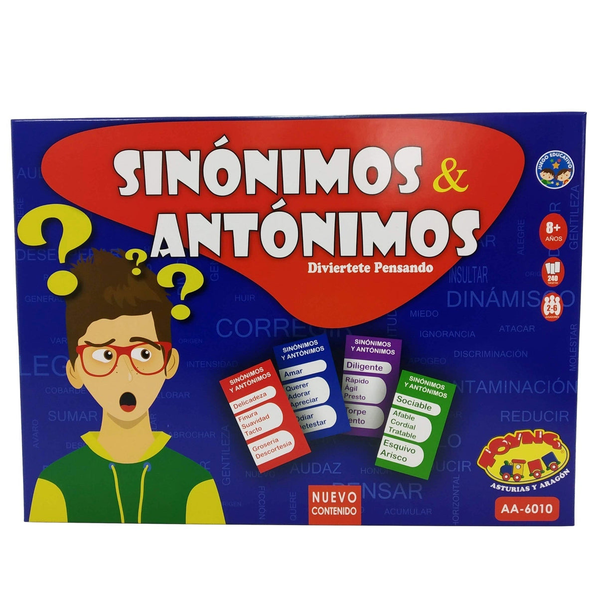 Juego Educativo Sinonimos Y Antonimos - Toyng - Toyng Chile