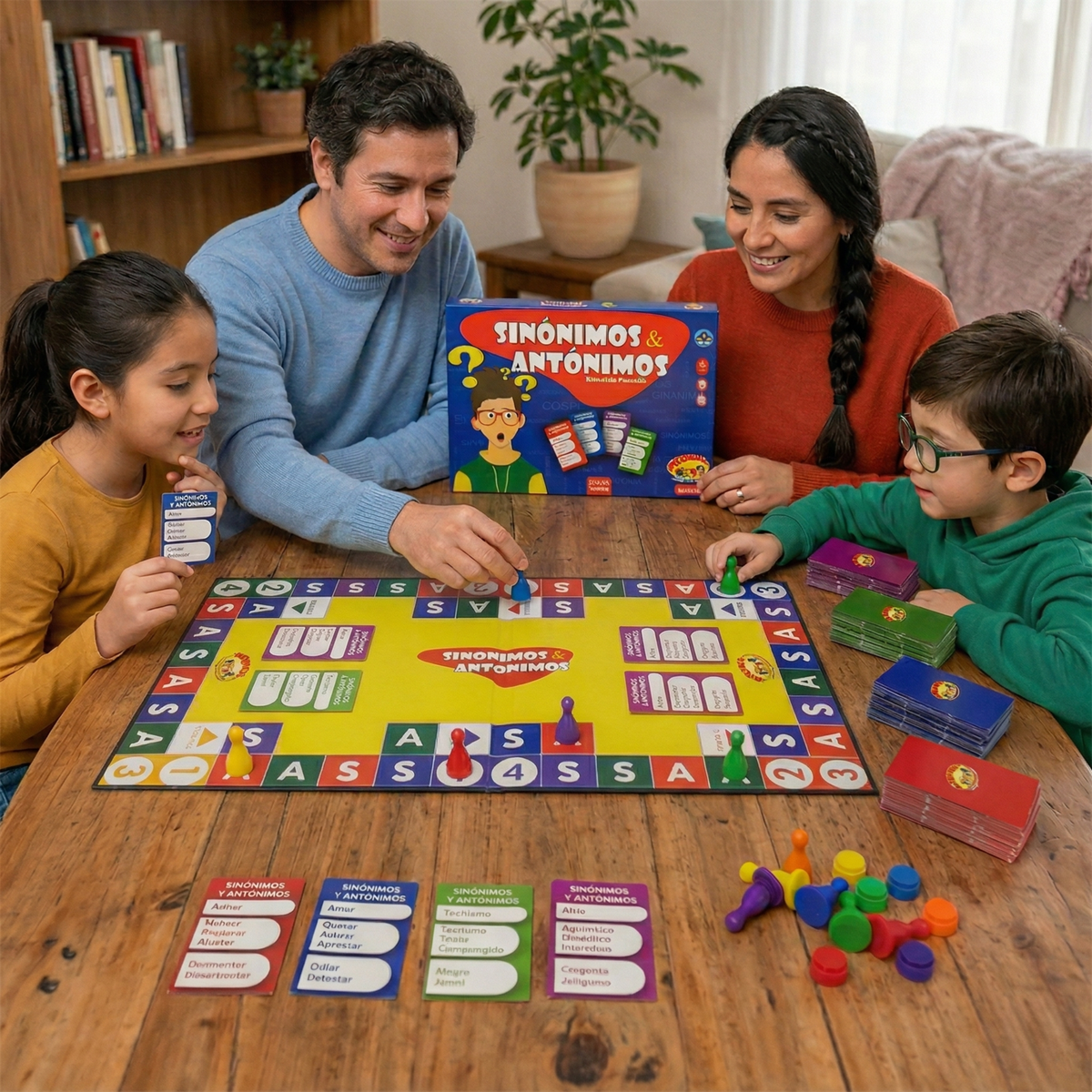 Juego Educativo Sinonimos Y Antonimos - Toyng - Toyng Chile